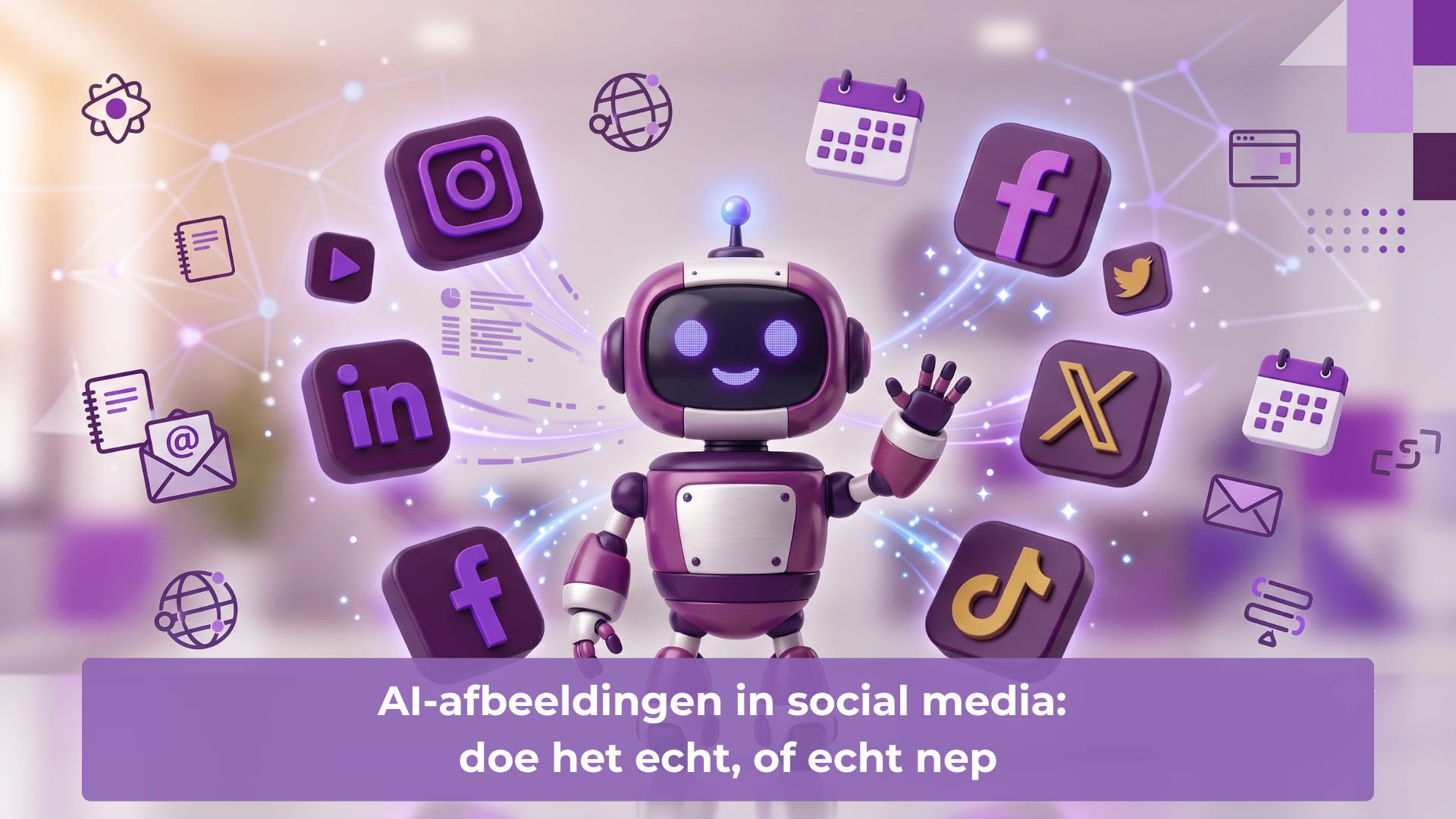 AI-afbeeldingen in social media: doe het echt, of echt nep