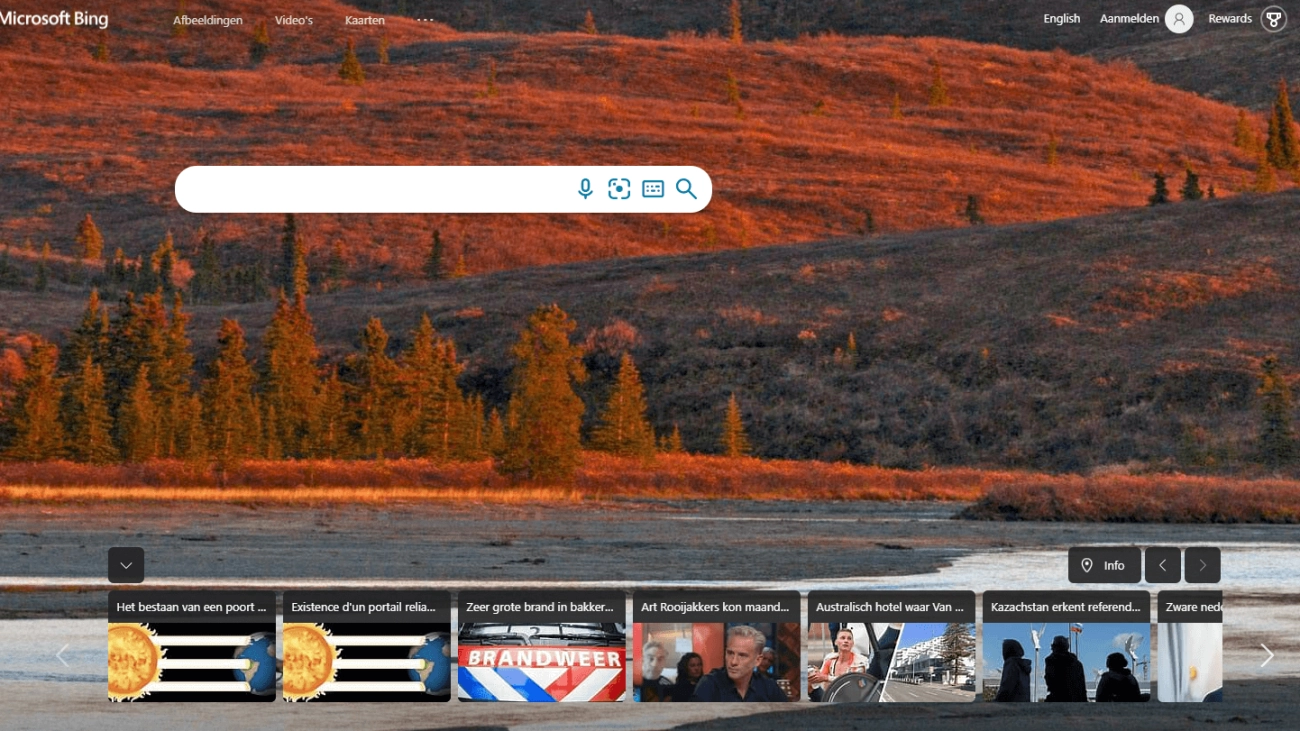 Microsoft Bing image - tiny