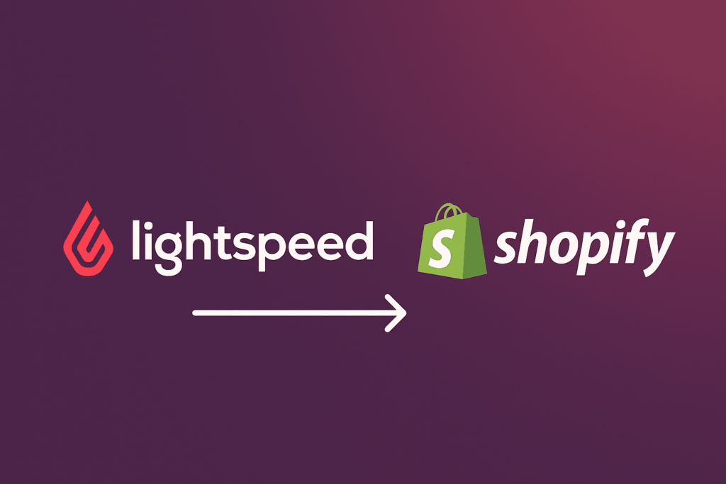 Overstappen van Lightspeed naar Shopify