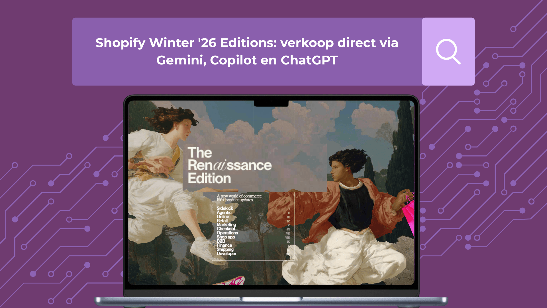 Shopify Winter '26 Editions: verkoop direct via Gemini, Copilot en ChatGPT